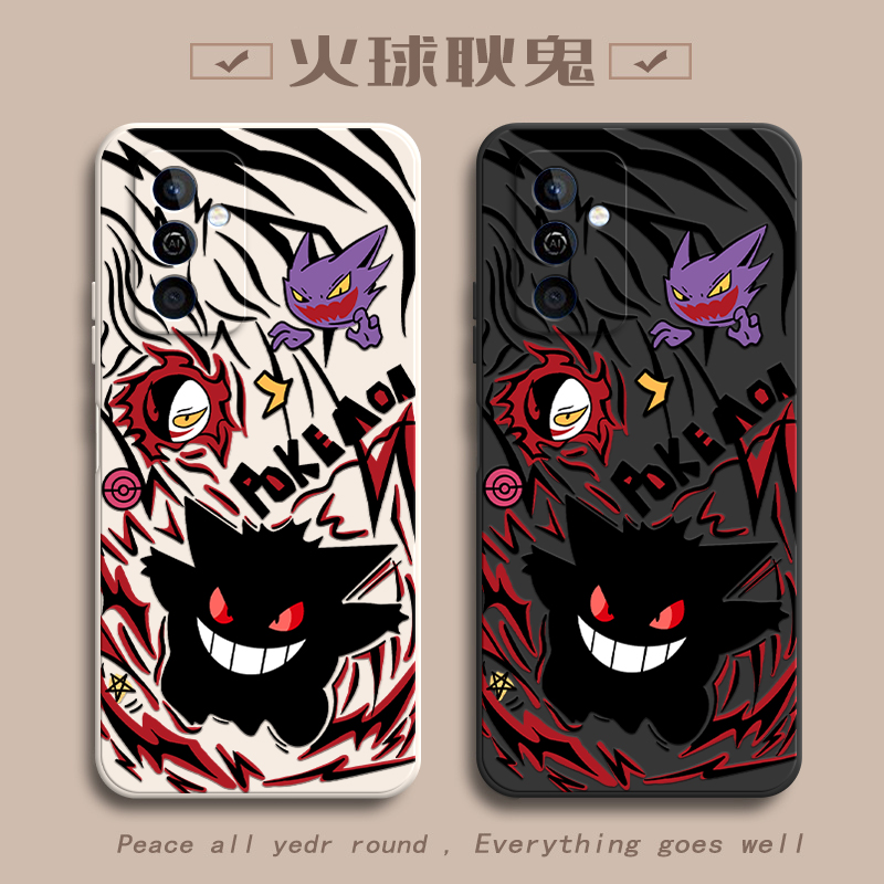火球耿鬼适用华为麦芒11手机壳新款TYH622M防摔镜头全包男女挂绳硅胶软壳创意保护套高级感时尚个性小众情侣