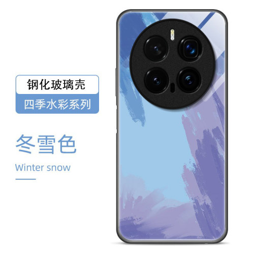 水彩色适用honor荣耀Magic8Pro手机壳Magic7Pro新款Magic6/5玻璃Magic4/3套Play9T/8t硬Play7t/6t荣耀Power