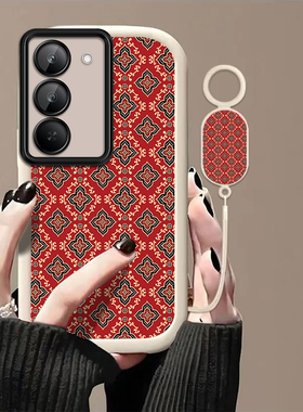 四叶花适用红米Note15R手机壳红米Note14/13/12pro+新款12/11r高级note10/9全包5g防摔11se软壳turbo3/4Pro