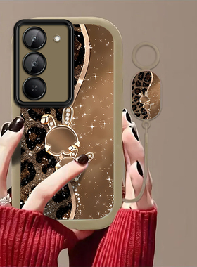 可爱兔子适用红米Note15R手机壳红米Note14/13/12pro+新款12/11r高级note10/9全包5g防摔11se软壳turbo3/4Pro