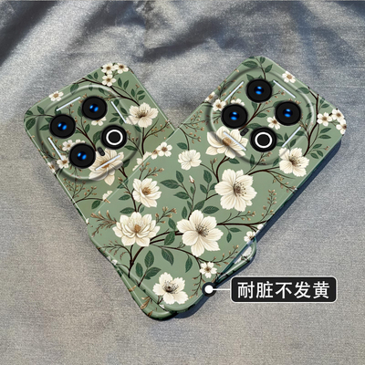 山茱萸花适用iQOO13手机壳iqoo11s新款iq7/8全包iqoo9pro防摔iqoo10/11/12高级iqooU3x标准iqoou5e硬iqoou1x