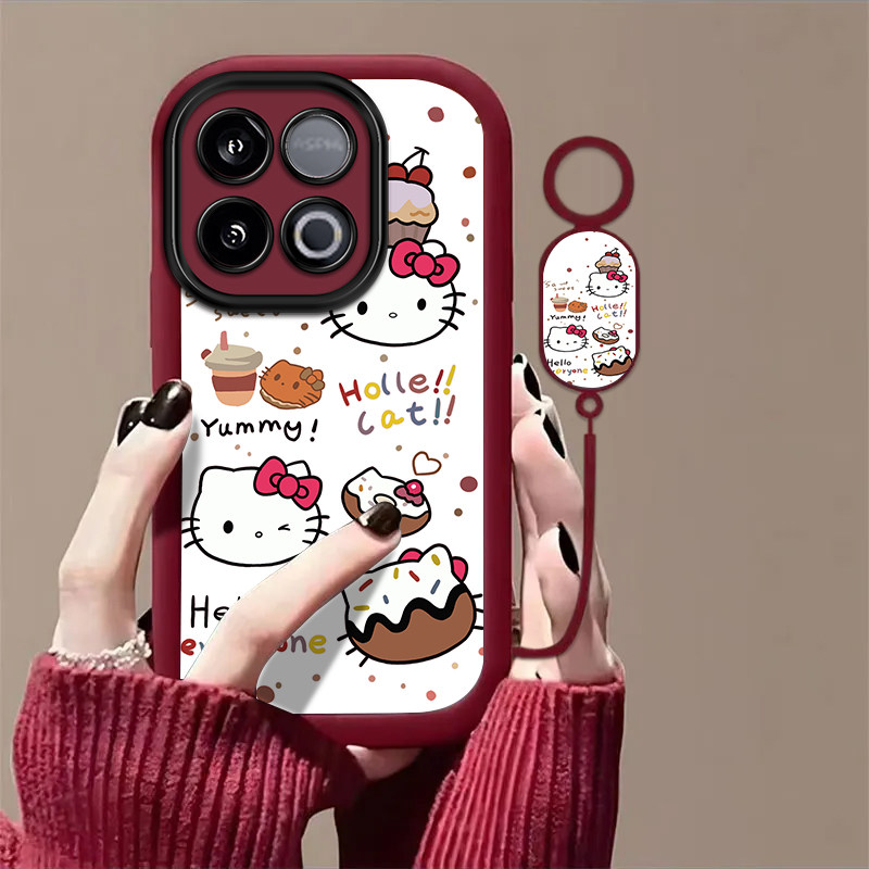 适用iQOOZ10TurboPro手机壳iqooz9Turbo+新款防摔iqooz7i/z3/z1小众iqooz7xm软壳iqooz10x/z8x/z5x蛋糕kt猫