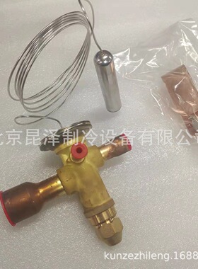 空调制冷配件4TR 14KW 空调热泵热力膨胀阀 067N2152感温阀芯