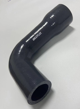 GREATFLEX灰色90度变径硅胶管 大转小汽车进气改装弯管ER90工厂