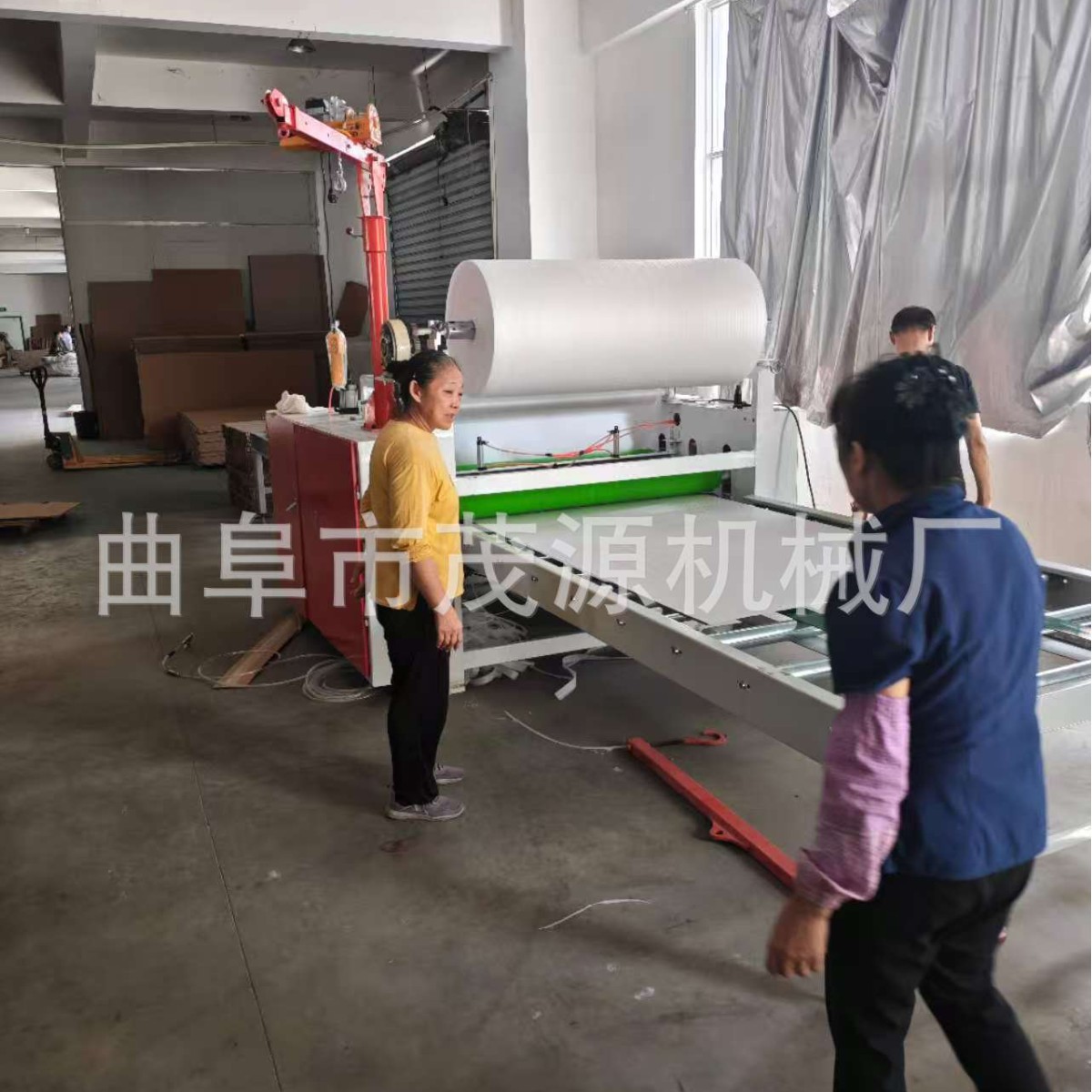 冷胶涂胶贴面机纸板珍珠棉复合机包装材料贴合机钢刀自动断膜