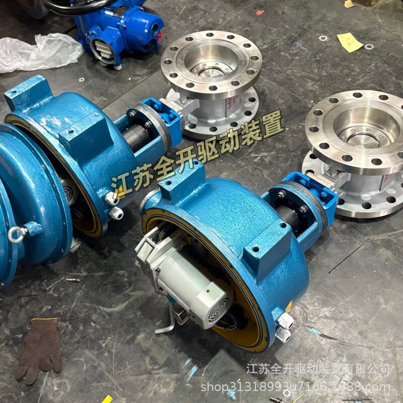 不锈钢电动法兰蝶阀D943W-40P-DN250高压高温环境使用角行程