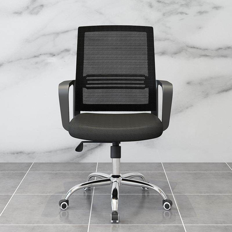 办公电脑椅家用室舒适久坐职员工椅弓形升降靠背椅会议椅椅子转椅