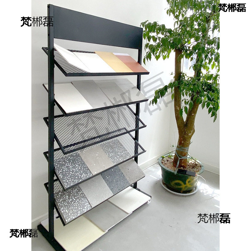 橱柜木门展示架石材铝扣板玻璃瓷砖色卡石英石木地板展架子