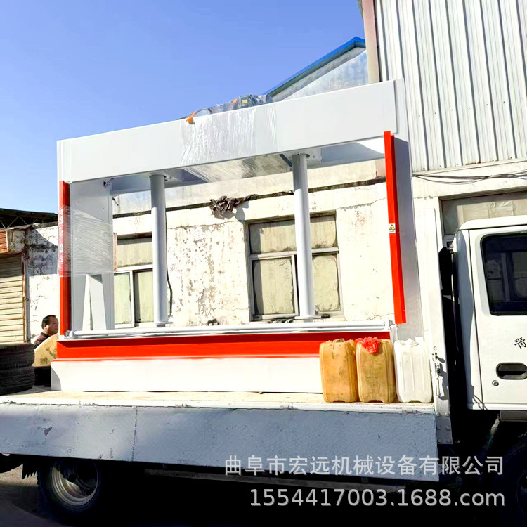 木门铝型材烤漆门板大型冷压机50吨全自动外墙保温一体板液压机