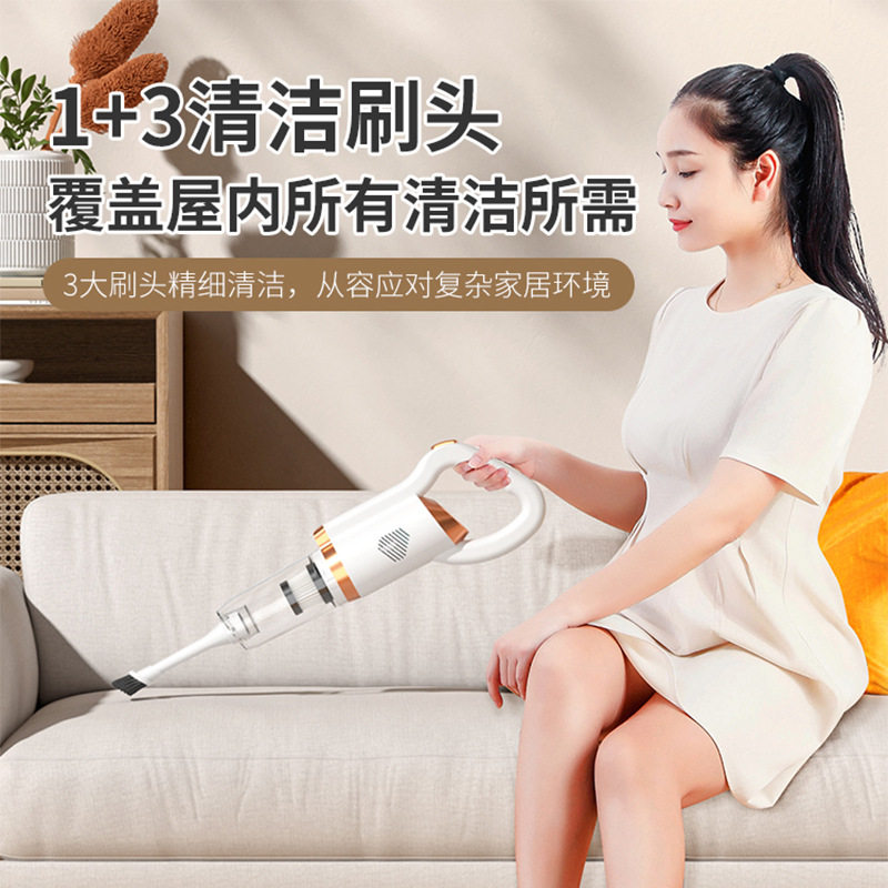 吸尘器家用手持吸尘器吸拖一体机无蒸汽拖把懒人拖把新无线吸尘器