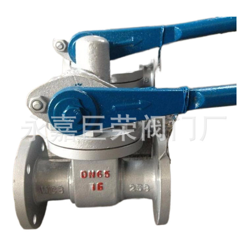 排污闸阀P48H-64C DN40蒸汽锅炉用排污阀法兰连接安装尺寸小