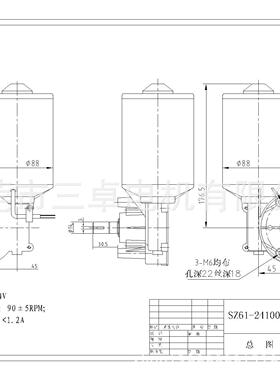 大量供应 SZ61-24100-90 微型步进减速电机 220v微型减速电机