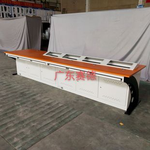 安防监控操作台二联三联四联五联六联播音台中央控制台指挥调度台