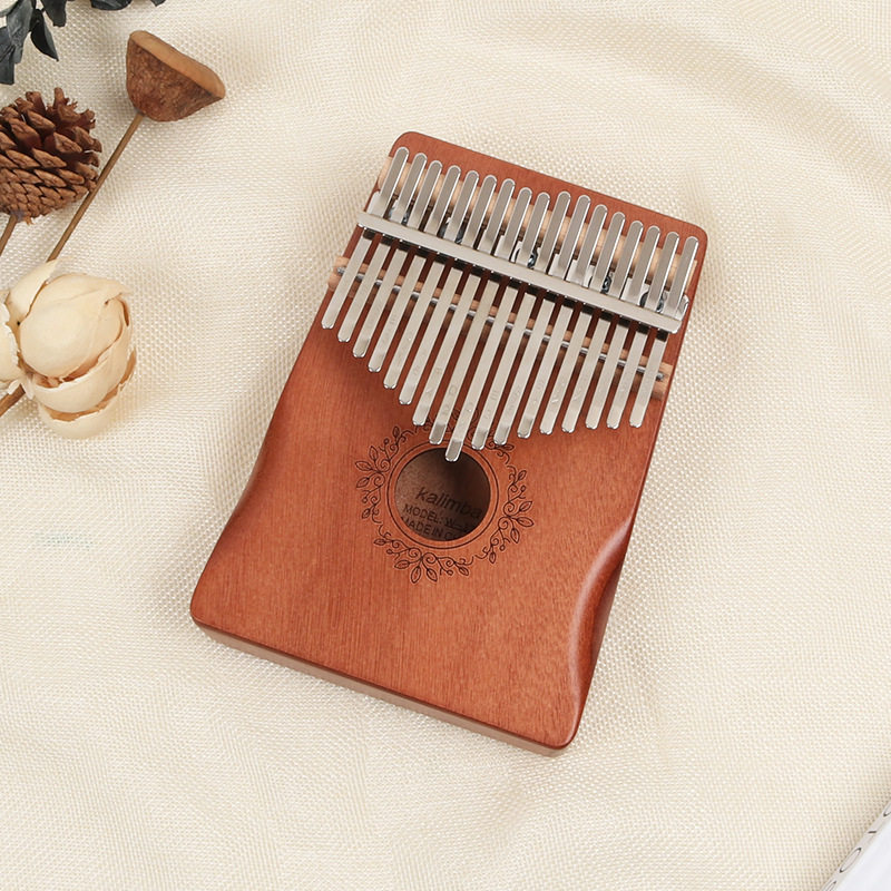 17音奥古曼木拇指琴 蝶恋花护手款 手指琴 卡林巴 kalimba 非洲乐