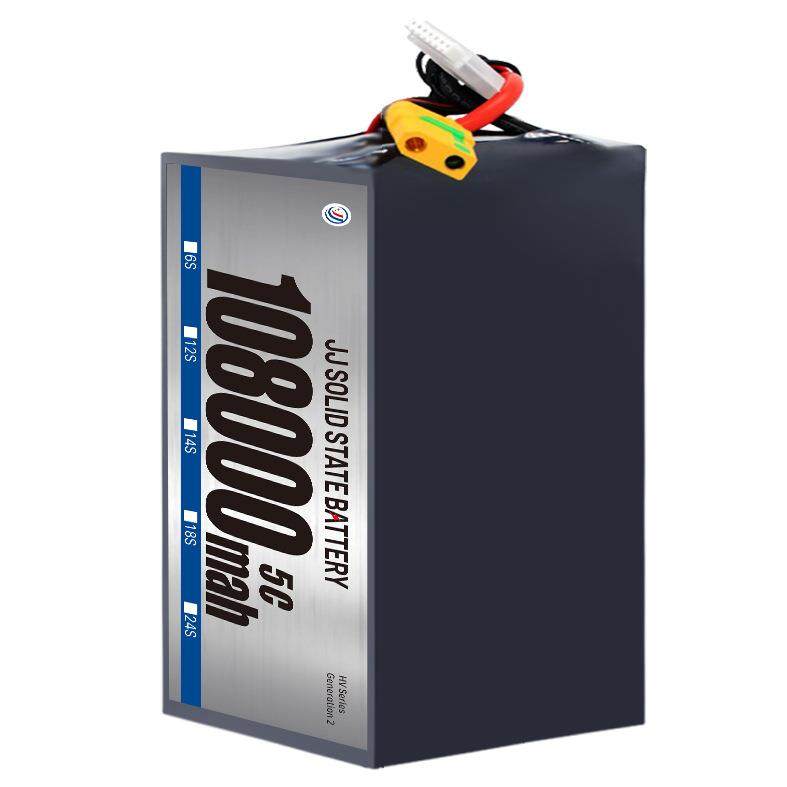久疆108Ah高倍率固态锂电池超低温-40度放电物流消防植保测绘