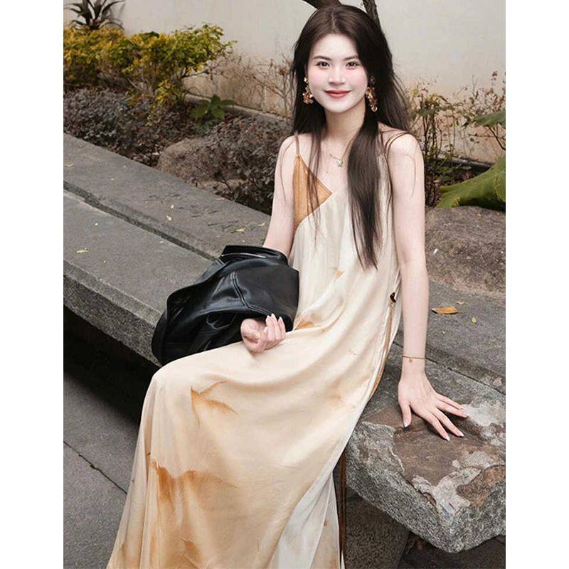 新中式吊带连衣裙女夏季2