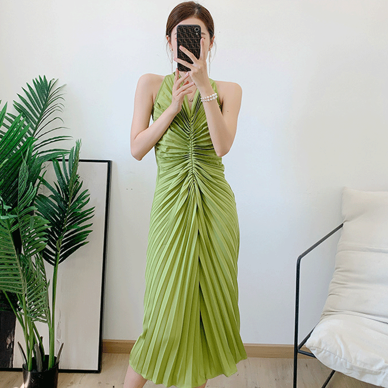 高级设计感小众连衣裙女2