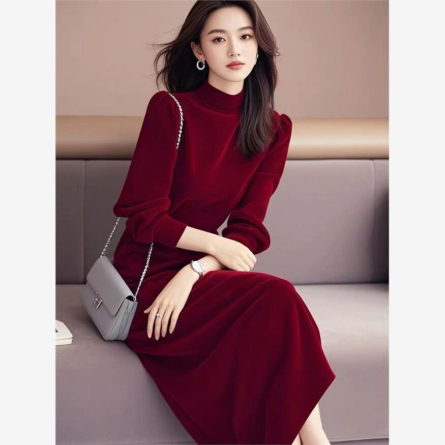 冬季上流社会女神范气质
