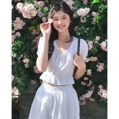 清纯系夏日绝美穿搭巨好