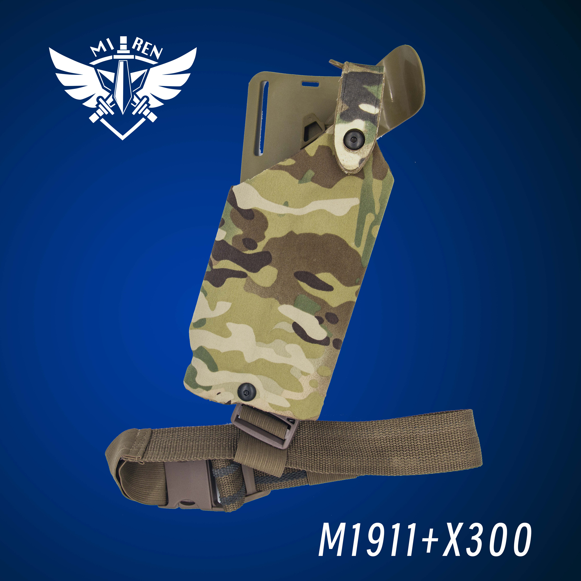 MR.Tactical 带灯6004内衬版下沉套装  1911/2011 for X300/TLR-1