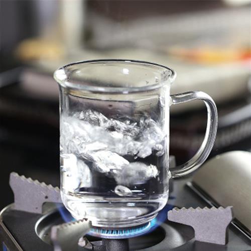 带盖玻璃茶缸高硼硅耐热水杯办公室泡茶叶花茶杯可明火电陶炉加热