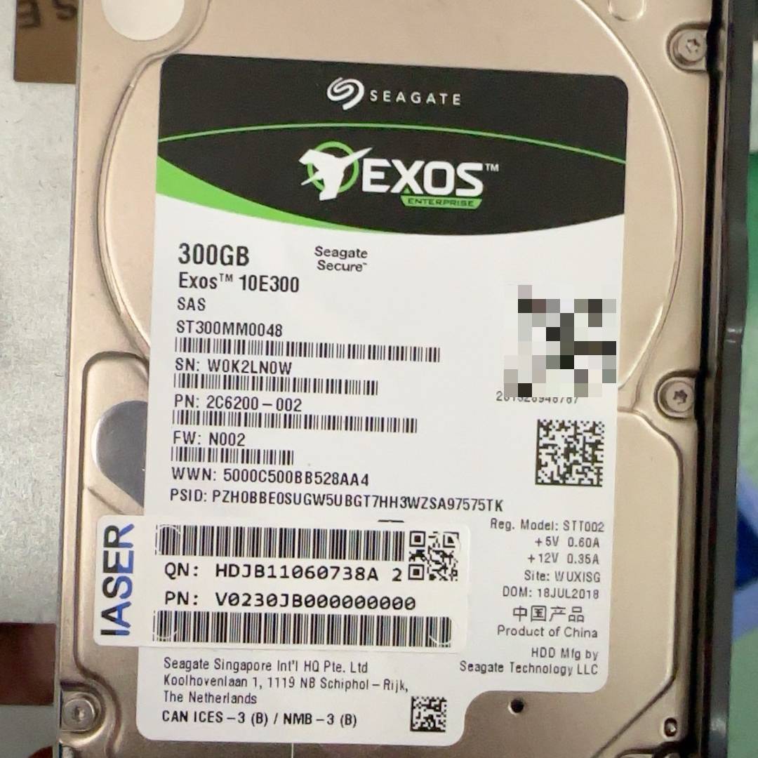 ST300MM0048 300G SAS 12GB 2.5寸议价 也可为维修!!