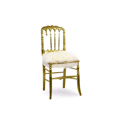 纯铜特色餐椅意式高端古典椅