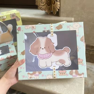 可米莉娅可爱狗狗猫咪伴手礼盒子
