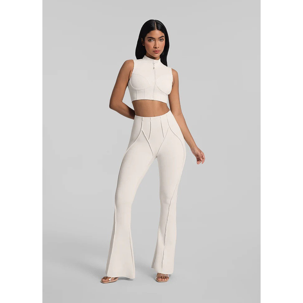 BetterMe同款高腰喇叭运动打底裤