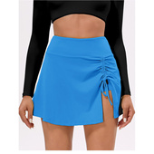 夏季 防走光两件高腰网球裙羽毛球高尔夫透气健身半身运动短裙 新款