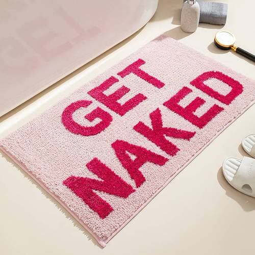 潮流美式字母地垫快速吸水防滑垫