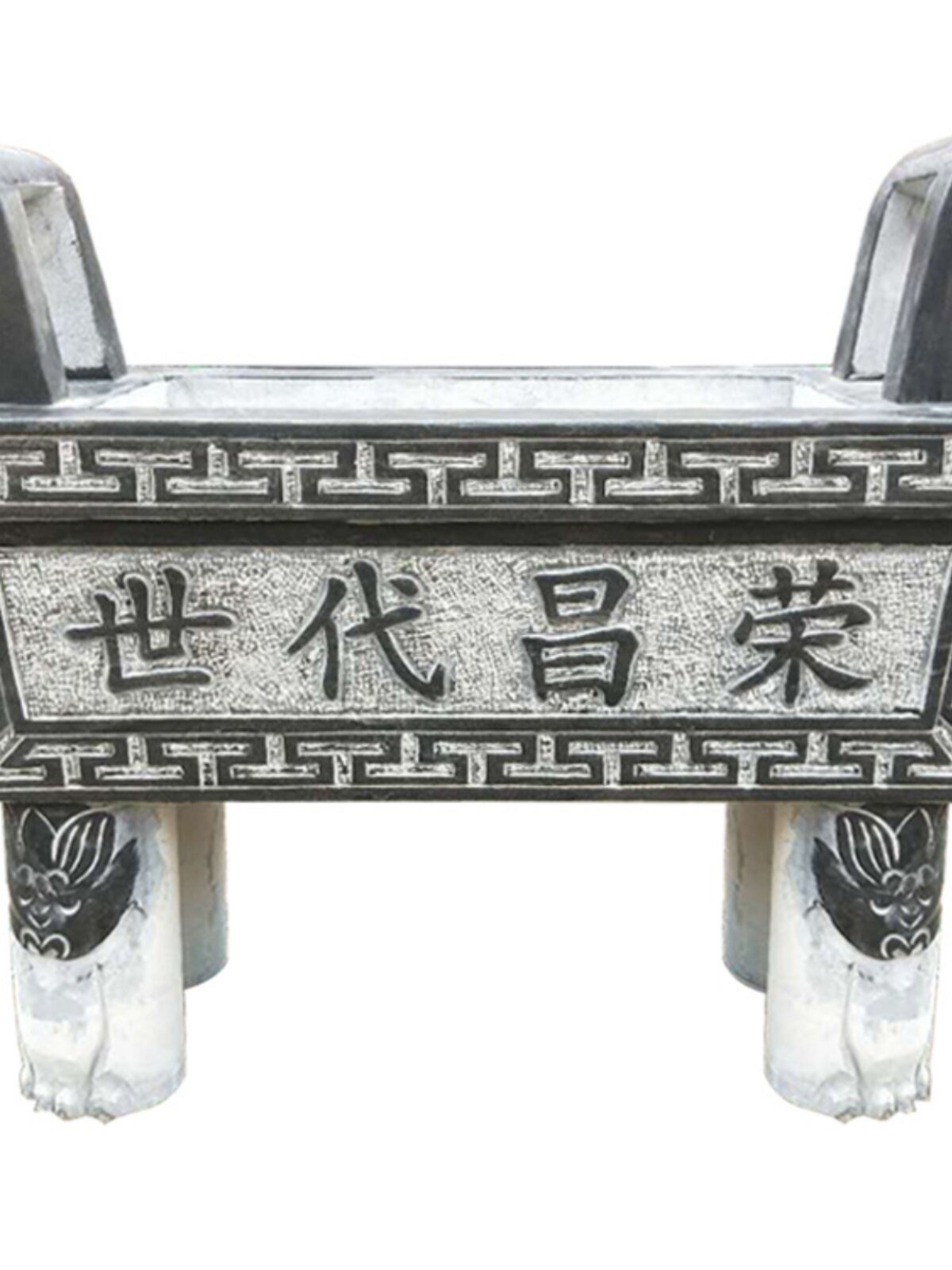 香炉大理石祭祀供佛供奉寺庙祠堂墓地家用长方形室内外大型号石鼎