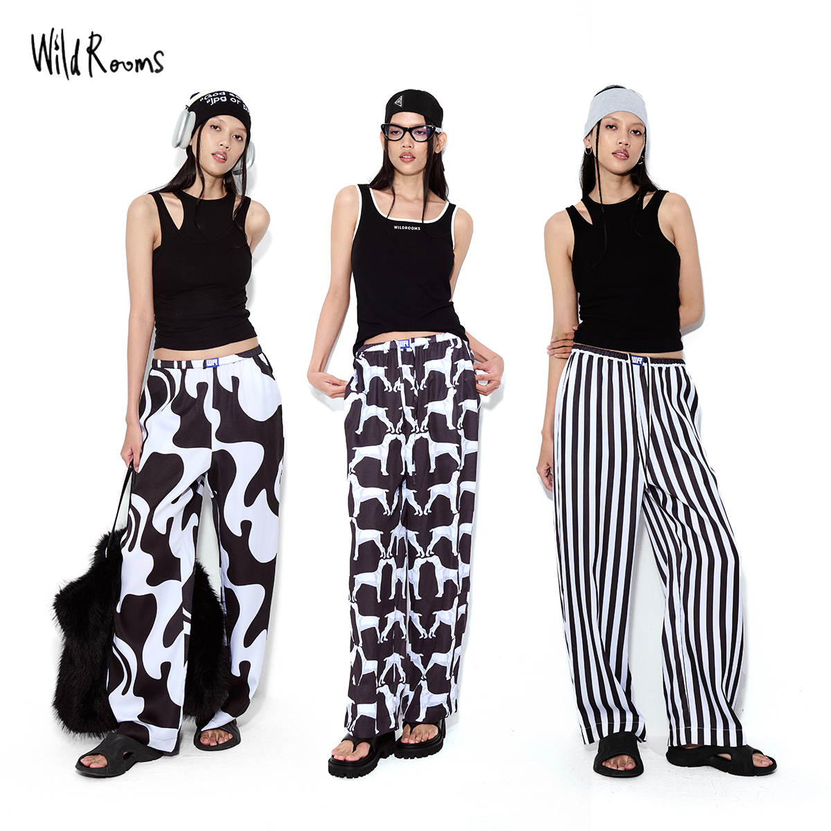 百搭显瘦天丝家居神裤WildRooms