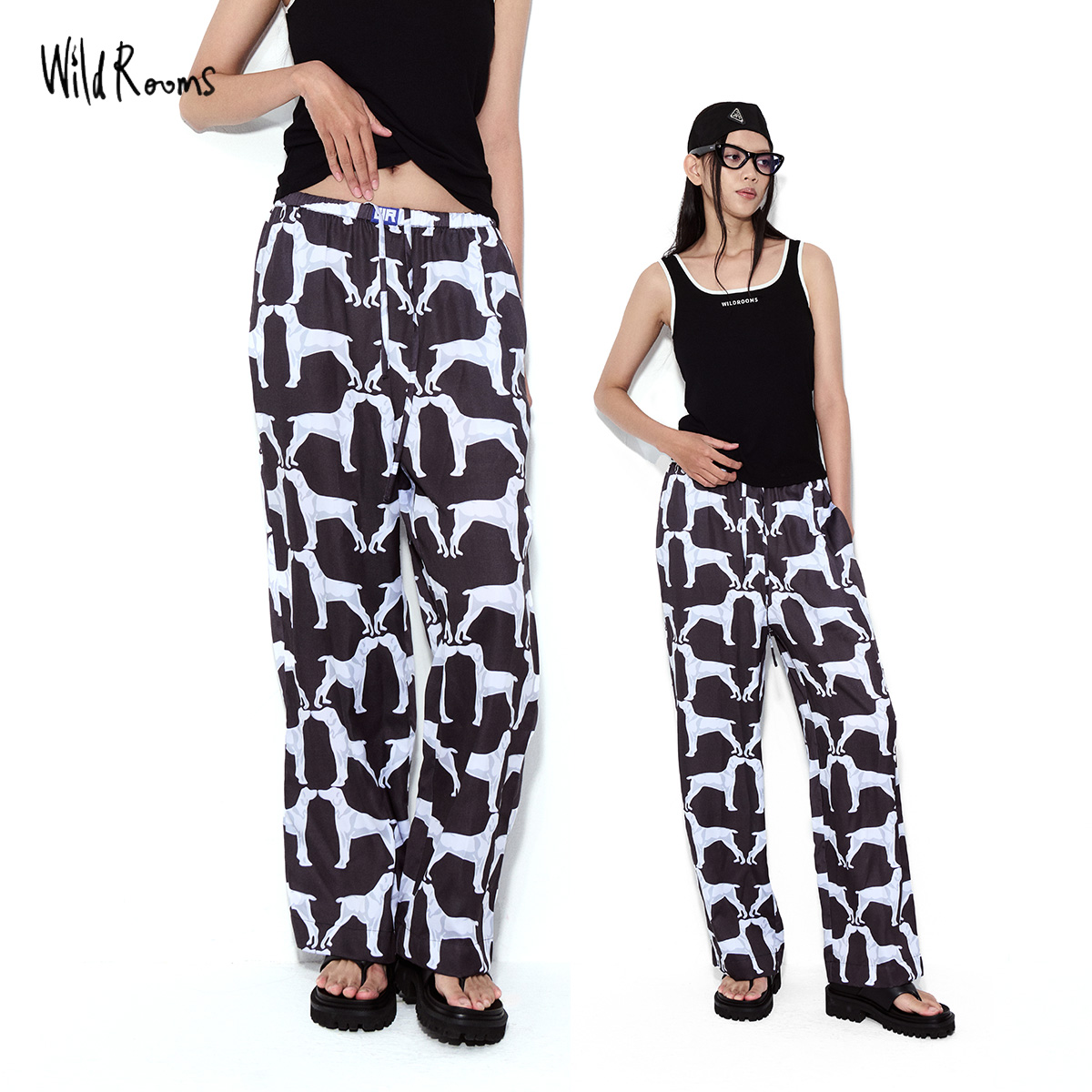 宽松薄款天丝长裤WildRooms