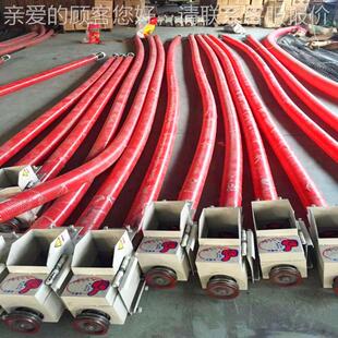 五谷杂粮输电送机 相软管稻谷装车输送机 4寸大豆提单上料升输送