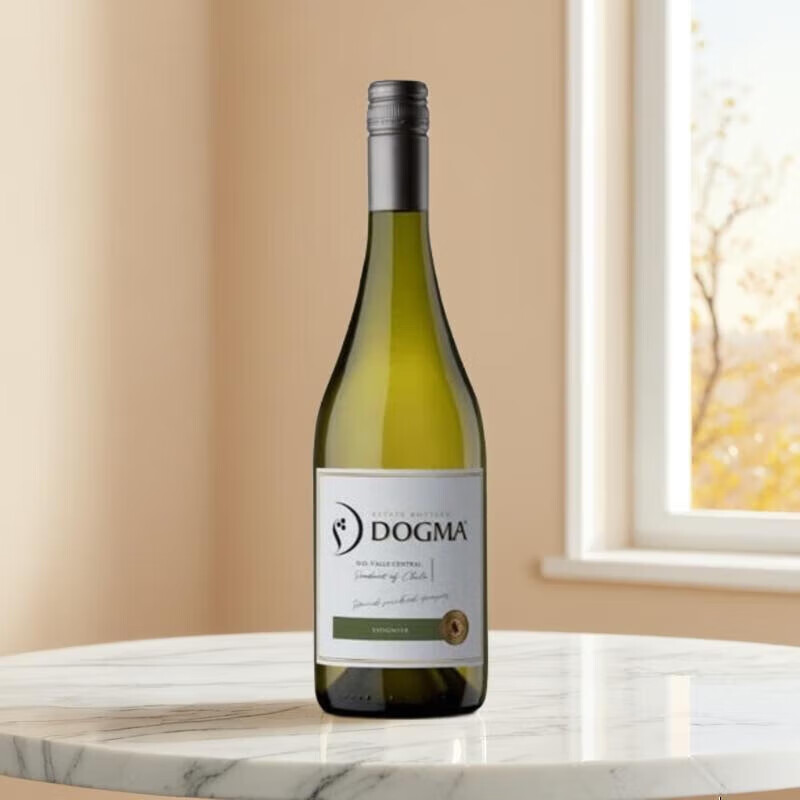 朵戈玛Dogma维欧尼干白葡萄酒智利原瓶进口单支装微醺聚餐送礼物
