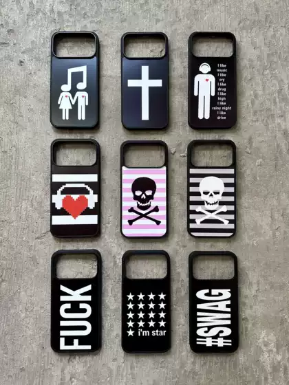 ArtByTastybabe Subculture Visual Style 2000s Shockproof Phone Case