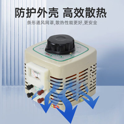 单相接触式交流调压器TDGC2-10KVA0-250V自动电压调压器