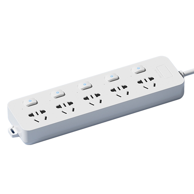 短线扩展插排带开关粘贴款