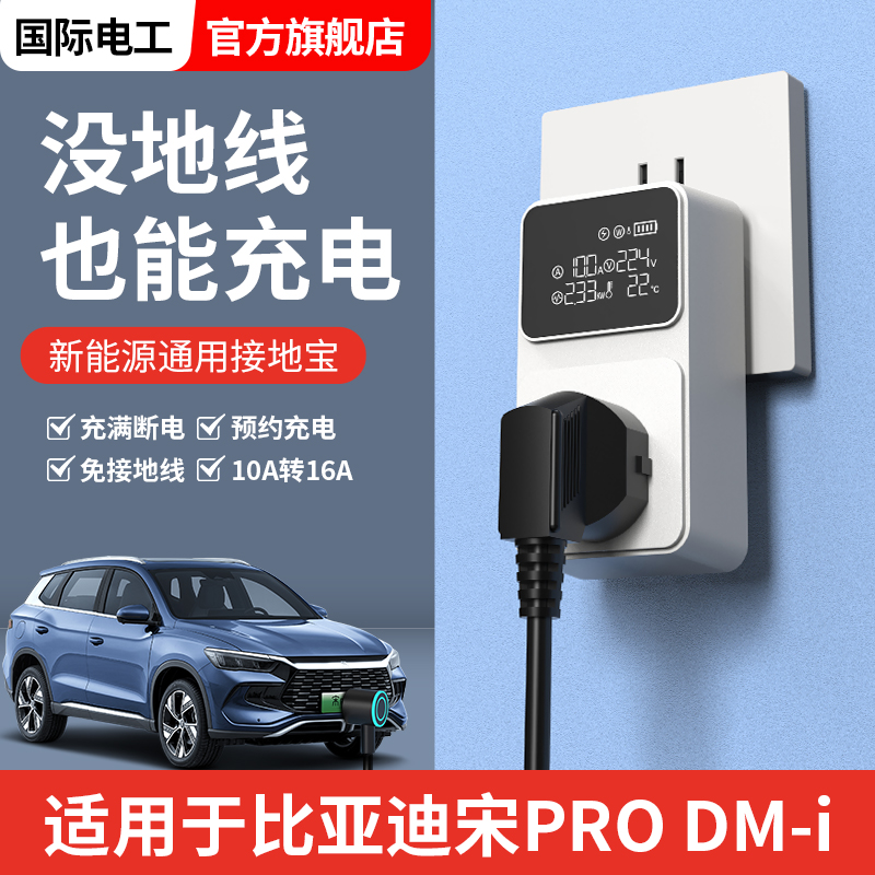 比亚迪接地宝充电转换器