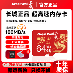 长城32g高速TF内存卡sd卡行车记录仪存储卡手机相机监控内存专用