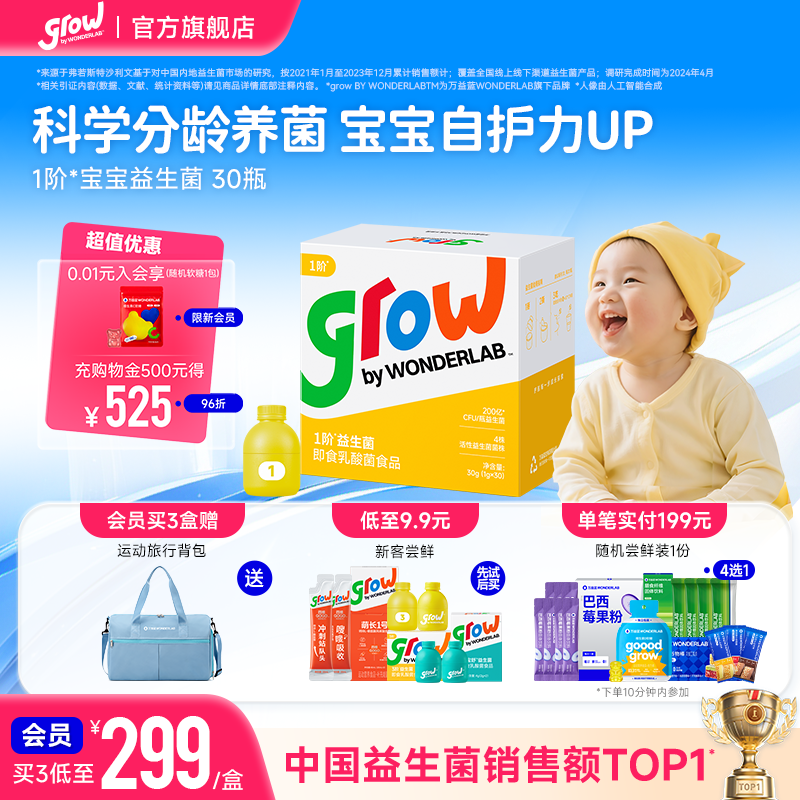 万益蓝WONDERLAB儿童益生菌