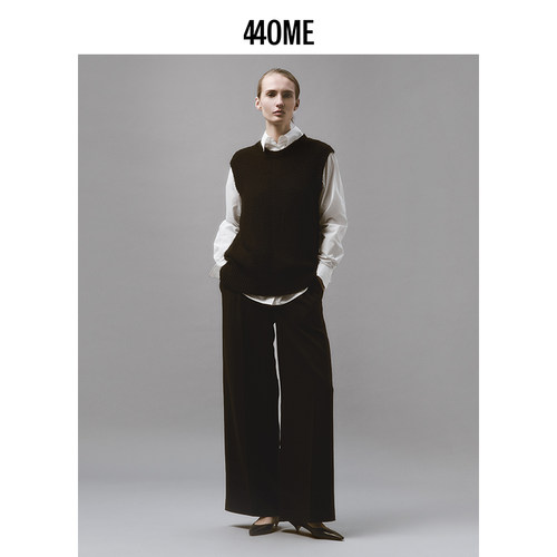 440ME老钱风垂感直筒休闲裤