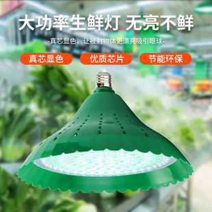 金雨莱LED生鲜灯新鲜猪肉灯照肉灯水果蔬菜熟食海鲜用灯蔬菜灯65W