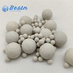 厂家直供反应器支撑材料，塔填料，氧化铝惰性瓷球，填料球 25mm