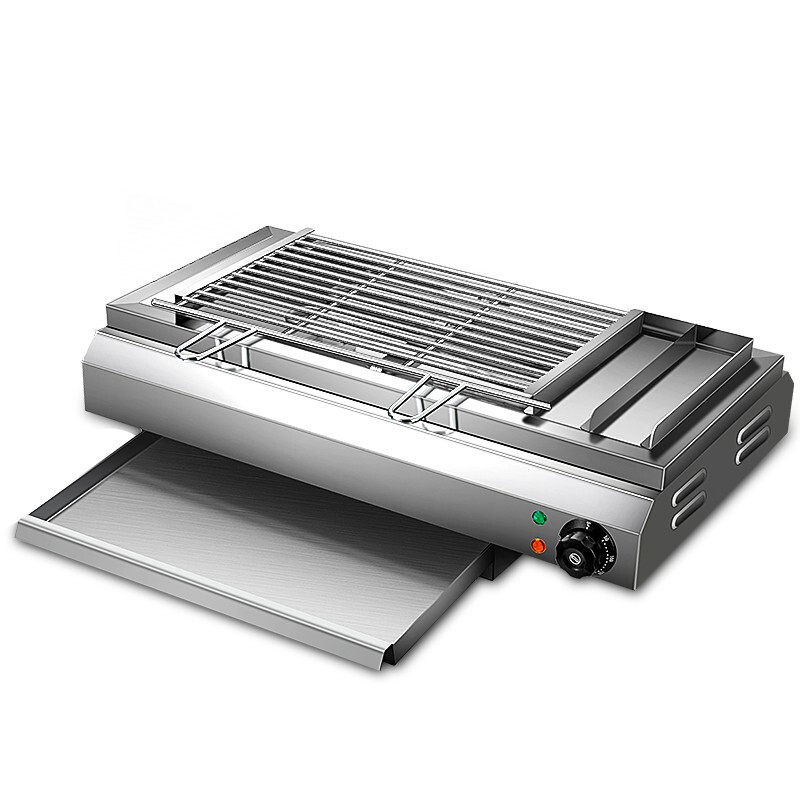 hotkitch电烤炉电烧烤炉家用无烟商用电烤串机室外摆摊烧烤架烤肉使用感如何?