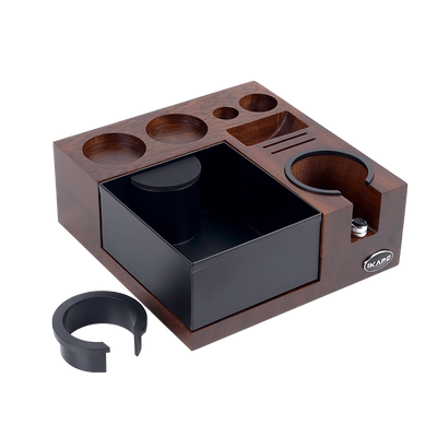 IKAPE咖啡实木5代渣盒手柄支架
