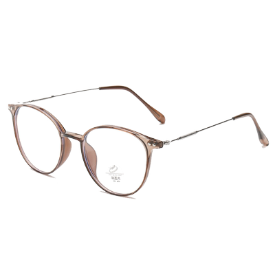 冷茶色2024新款眼镜框可配度数