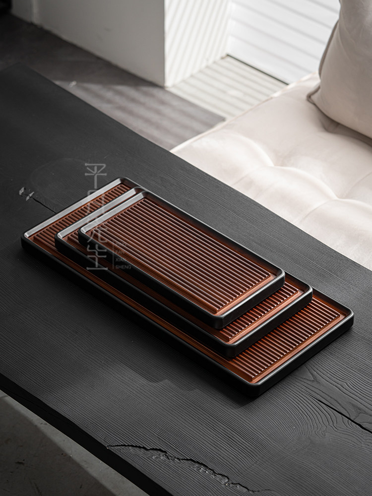 平凡先生听风竹制茶盘家用排水式干泡茶台茶海办公室长方形茶托盘,餐饮具,茶盘,淘宝优惠券,粉丝福利购,淘宝优惠卷