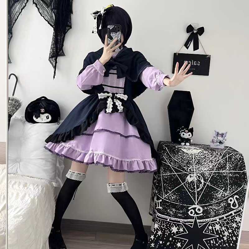中二病也要谈恋爱COS服小鸟游六花cosplay服装学生动漫同款连衣裙